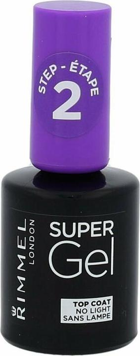 Produktbild Rimmel London Super Gel Top Coat (Transparent, Top Coat)