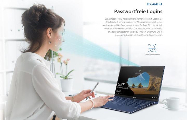 Actual product image ASUS ZenBook Flip 13 UX362FA-EL148T (13.30", Intel Core i7-8565U, 8 GB, 256 GB)