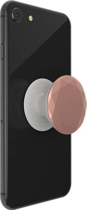 Actual product image PopSockets Metallic Diamond Rose Gold