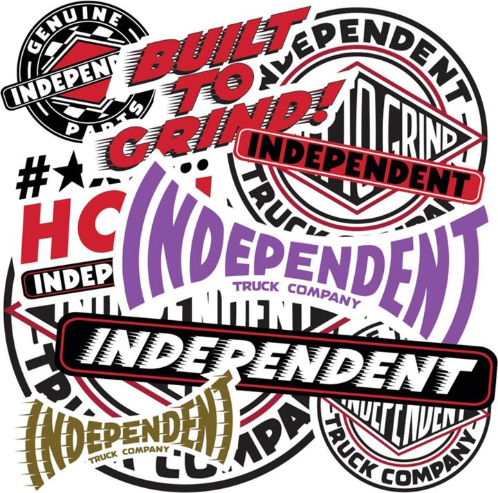 Image du produit Independent Sticker 10 Pack