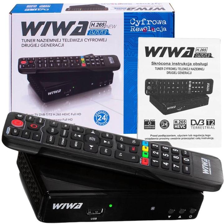 Productafbeelding Wiwa TUNER DVB-T/T2 H.265 LITE (DVB-T, DVB-T2)