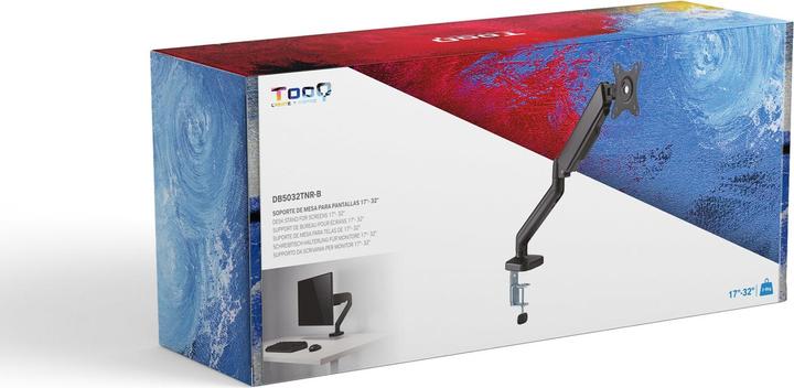 Produktbild Tooq Technology SOPORTE MESA PANT. GIRA INCLI 1 BRAZO 17-32 NEGRO (Tisch, 32")