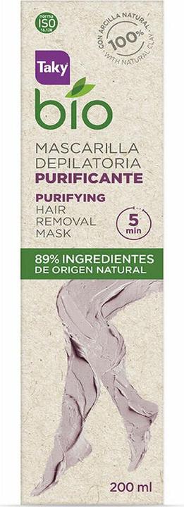 Actual product image Taky Bio Natural Purifying Depilatory Mask 200ml (200 ml)