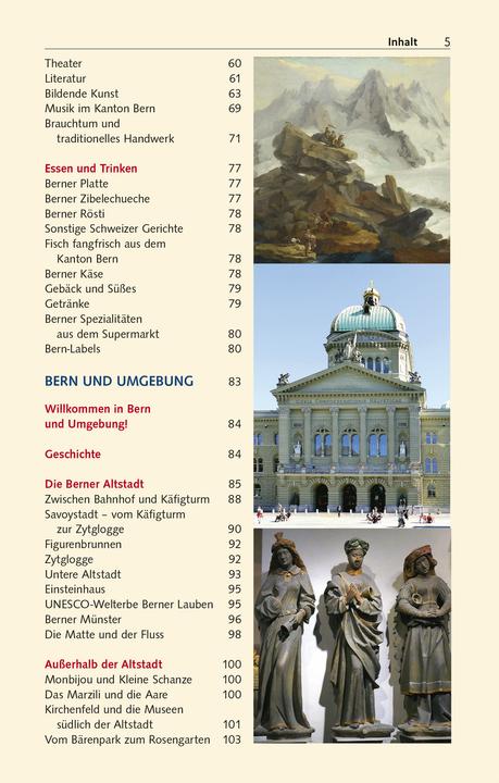 Produktbild Reiseführer Bern und Berner Oberland (Deutsch, Natascha Thoma, Isa Ducke, 2025)