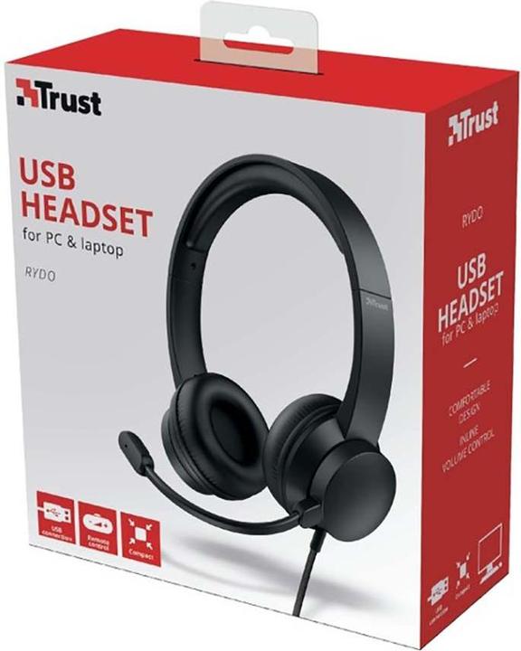 Immagine prodotto Trust Auricolare Rydo per PC e Notebook (Cablato, USB-A)