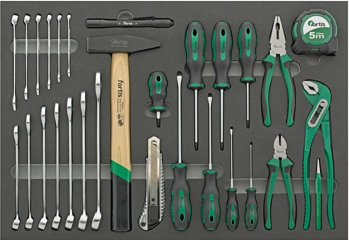 Image du produit Fortis Module d'outils 3/3 Outillage à main 38 pièces (1 pièces)