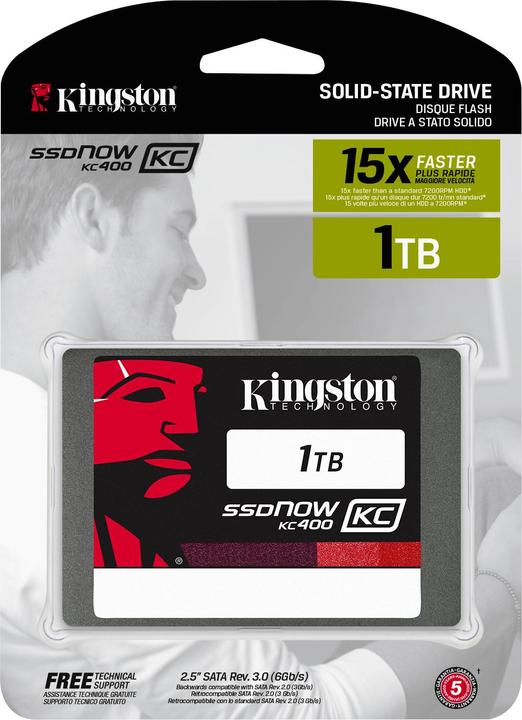 Image du produit Kingston Kc400 (1000 Go, 2.5")