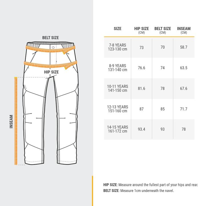 Image du produit Quechua PANTALON MH550 GARCON (116, 128)