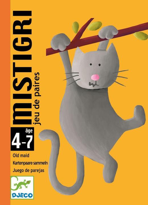 Produktbild Djeco Mistigri (Deutsch, Französisch, Italienisch, Englisch)