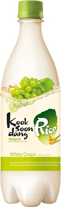 Kooksoondang Rice Makgeolli White Grape (1 x 75 cl)