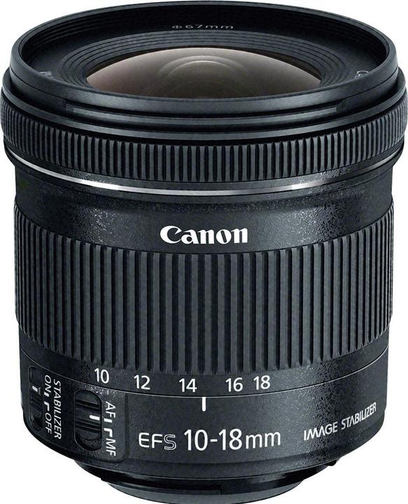Produktbild Canon EF-S 10-18mm f/4.5-5.6 IS STM - (EU) (Canon EF-S, APS-C / DX)