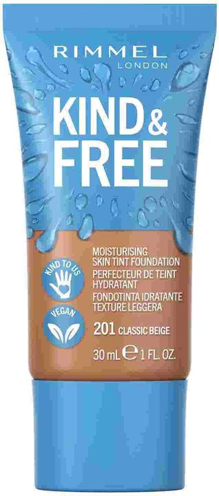 Rimmel London Kind & Free Moisturising Skin Tint Foundation (201 Golden Beige)