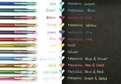 Image du produit Pentel Hybrid Roller Gel Dual Metallic (Multicolore, 1 x)