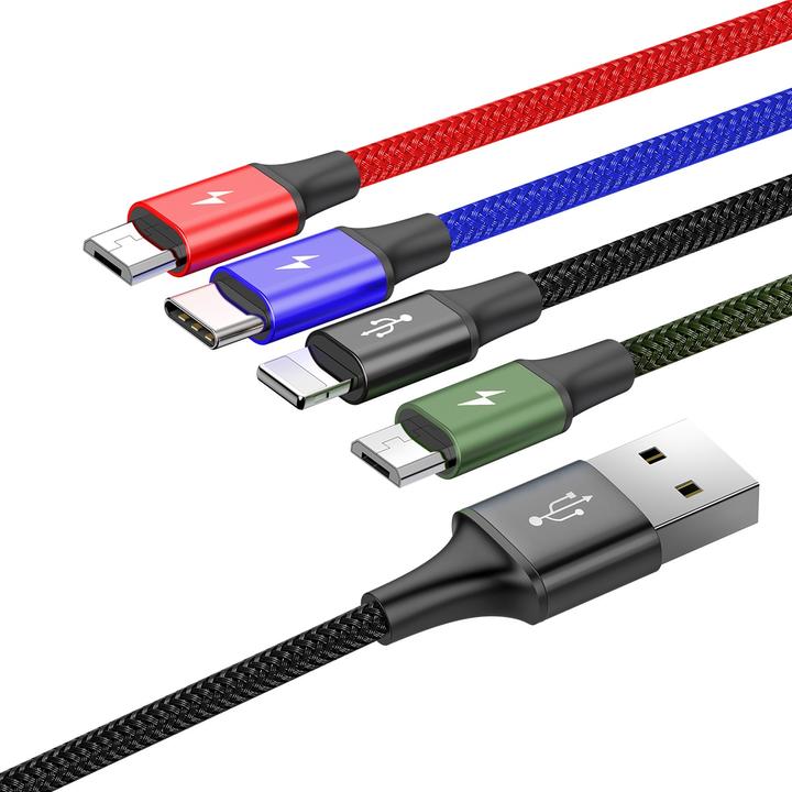 Immagine prodotto Baseus USB 4in1 (1.20 m, USB 2.0)