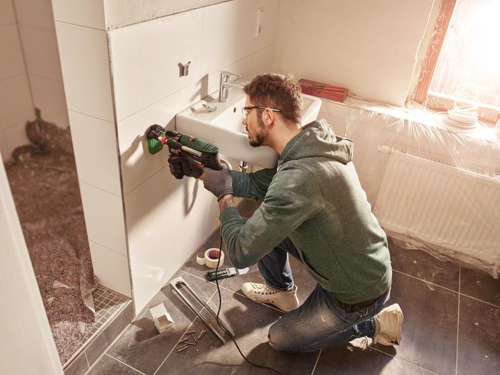 Produktbild Bosch Home & Garden EasyImpact 550 + Bohrassistent (Netzbetrieb)