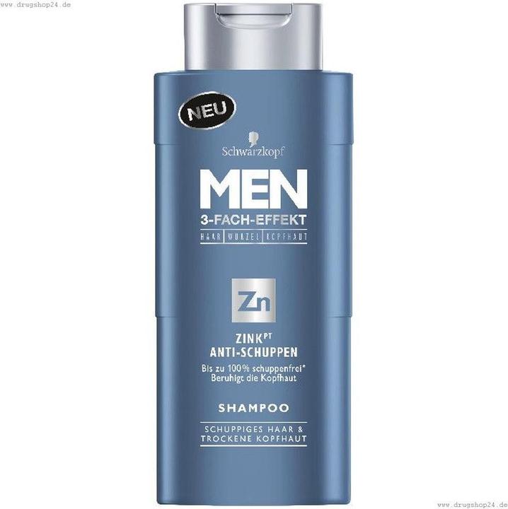 Produktbild Schwarzkopf 3-Fach Effekt Zink (250 ml, Flüssiges Shampoo)