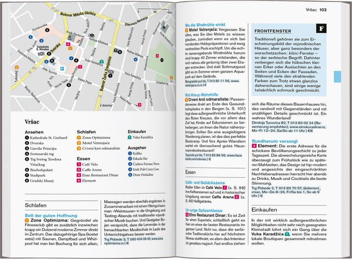 Produktbild Reise-Taschenbuch Reiseführer Serbien (Deutsch, Matthias Pasler, 2025)
