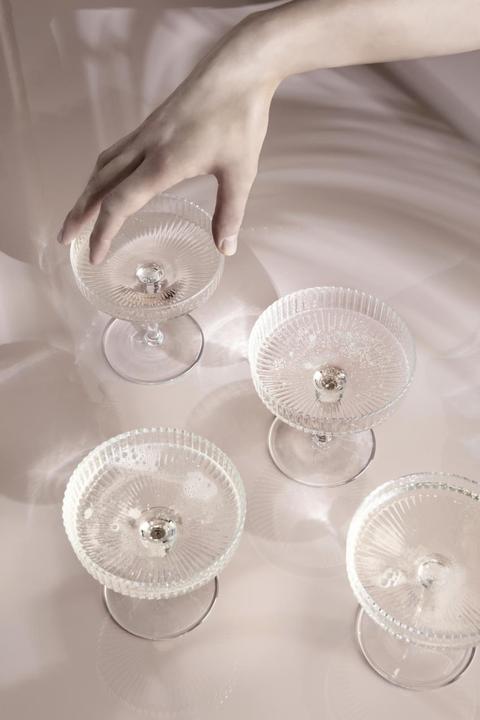 Image du produit Ferm Living Ondulation (15 cl, 2 Verres, Flûtes à champagne)