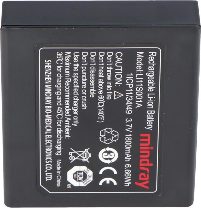 Produktbild AccuCell Akku Datascope Mindray PM60 (Gerätespezifisch, 1800 mAh)