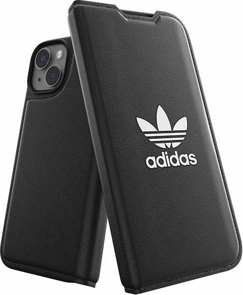 Produktbild adidas OR Booklet Case BASIC iPhone 14 6.1" czarno biały/black white 50181 (Apple iPhone 14)