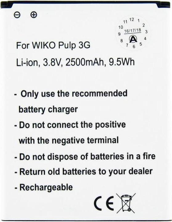 Immagine prodotto Wiko Akku Pulp 3G Akku 5251