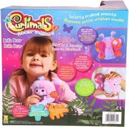 Actual product image Spectron Curlimals Flutter Wonders Pink Interactive plush toy (27 cm)