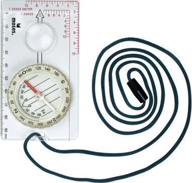 Expedition Nature Noctilucent Terrain Compass, Outdoor Kids Compass for Little Scouts