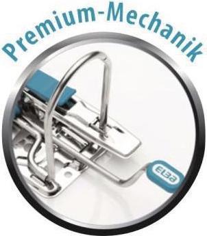 Produktbild Elba Ordner rado brilliant, Rückenbreite: 80 mm, rot DIN A4, Umschlag außen / innen aus Acrylglas veredel (A4, 80 mm, 1 Stück)