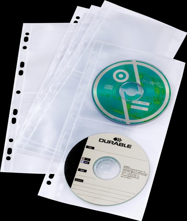 Image du produit Durable Pochette de CD/DVD Light (Lecteur de CD, Platine, CD)