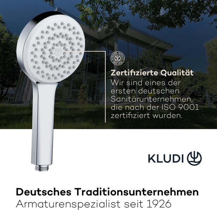 Actual product image Kludi X1 Shower head (1 Beam types, 15 l/min)