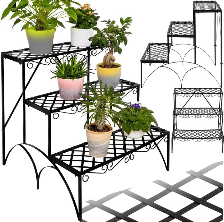 Produktbild tectake Blumentreppe