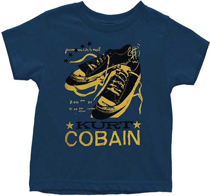 Kurt Cobain TShirt aus Baumwolle mit Spitze