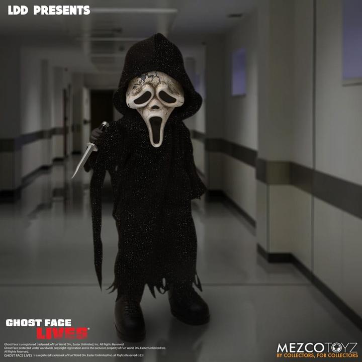Actual product image Mezco Toys Scream Living Dead Dolls Ghost Face - Zombie Edition