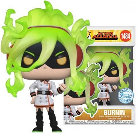 Actual product image Funko Pop! Animation: My Hero Academia - Burnin (Moe Kamiji) (Special Edition) #1484 Vinyl Figure