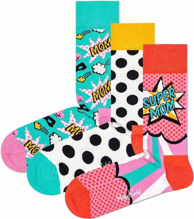 Actual product image Happy Socks Mother' Day Poison Box (pack of 3, 36 - 40)