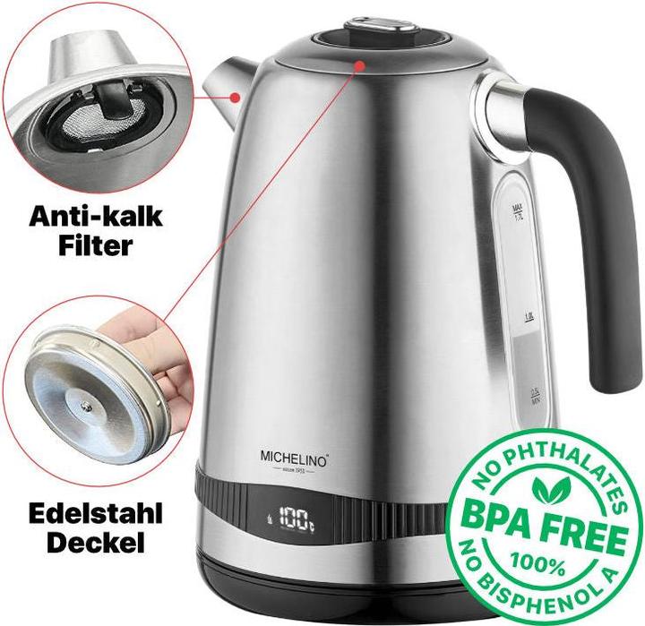 Produktbild Michelino Elektrischer Wasserkocher (1.70 l)
