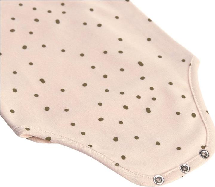 Actual product image Lässig Short sleeve body Speckles Olive Gr. 62/68 (62, 68)