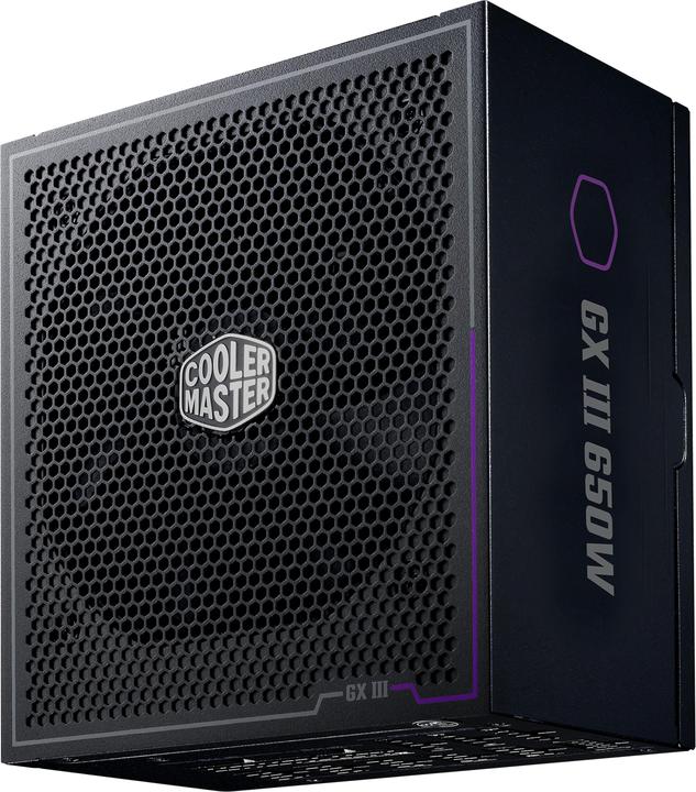 Actual product image Cooler Master Master GX III Gold 650, ATX 3.0 (650 W)