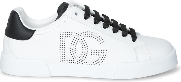 Produktbild Dolce & Gabbana portofino light sneakers in black and white leather (43)