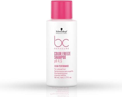 Actual product image Schwarzkopf Professional BC Bonacure Color Freeze Shampoo (50 ml, Liquid shampoo)