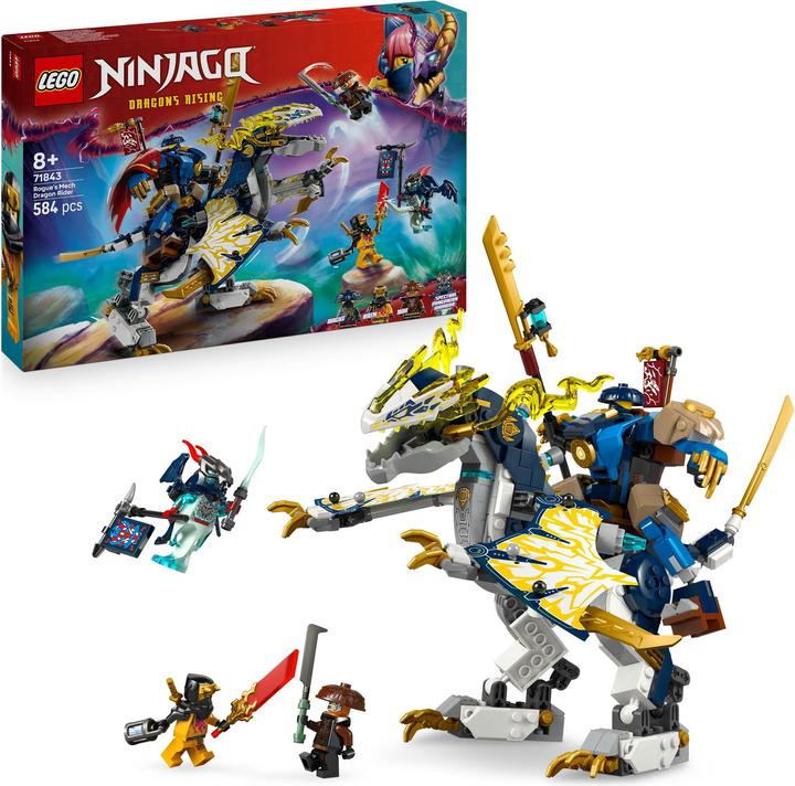 Immagine prodotto LEGO Rogues Mech-Drachenreiter (71843, LEGO Ninjago)
