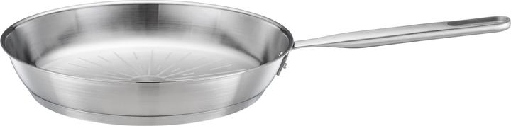 Fiskars All Steel Pure Frying Pan 28cm (28 cm, Frying pan, Stainless steel)