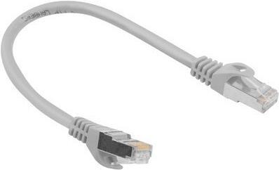 Produktbild Lanberg PCF6-10CC-0025-S Patchcord RJ45 cat.6 FTP 0.25m szary (F/UTP, CAT6, 0.25 m)