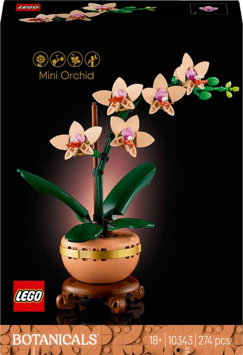 Actual product image LEGO Mini-Orchidee (10343, LEGO Botanical)