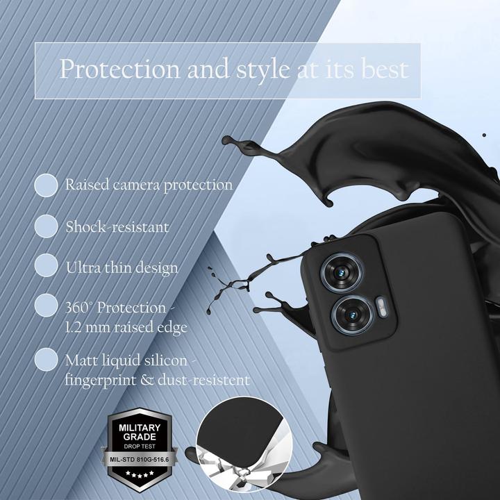 Produktbild Cadorabo Hülle für Motorola Moto Edge 50 Fusion im Liquid Case Design (Motorola Edge 50)