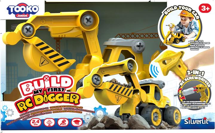 Actual product image Silverlit Tooko Build My First Digger