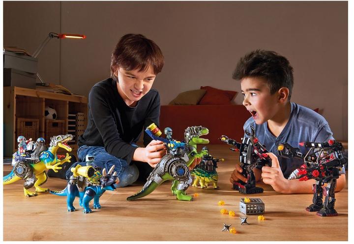 Image du produit Playmobil Saichania : Défense du coureur de combat (70626, Dinosaures Playmobil)