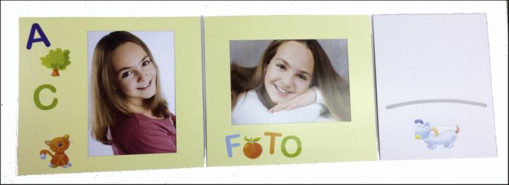 Produktbild Daiber 1x25 ABC 13x18 Kinder Portraitmappen (13 x 18 cm, 25 x)