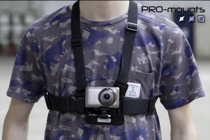 Image du produit PRO-mounts Support de sangle de poitrine pour GoPro (GoPro)