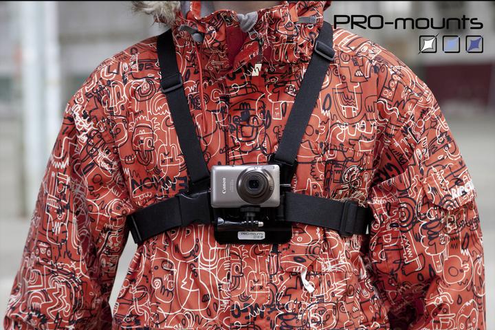 Image du produit PRO-mounts Support de sangle de poitrine pour GoPro (GoPro)